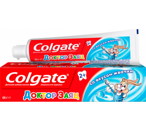 Зубна паста дитяча Colgate  Лікар заєць зі смаком жувальної гумки 50 мл