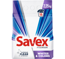 Стиральный порошок Savex Automat Premium Whites & Colors 2.25 кг
