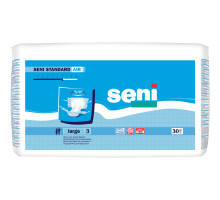 Подгузники для взрослых Seni Standart Air Large 100-150 см 30 шт