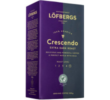 Кава мелена Lofbergs Crescendo Extra Dark Roast 500 г