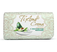 Туалетное мыло Ti Amo Crema с экстрактом авокадо косметическое 140 г