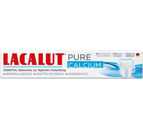 Зубна паста Lacalut Pure Calcium 75 мл
