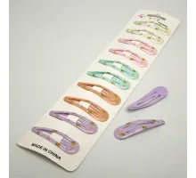 Детские заколки 6-3417 Тик-таки 4.9 х 1.4 см (цена за 1 шт)