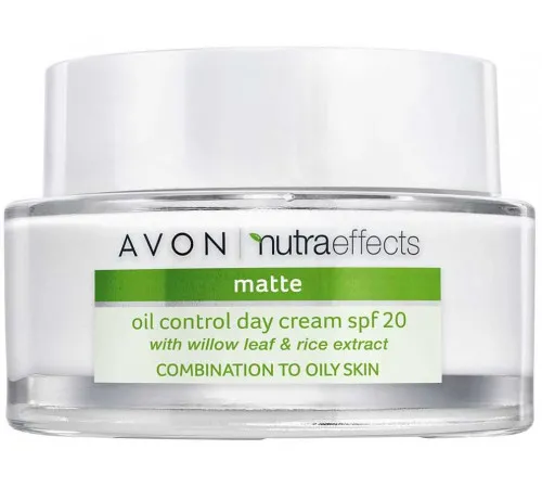 Матирующий дневной крем для лица Avon Nutra Effects для Комбинированной и Жирной кожи 50 мл