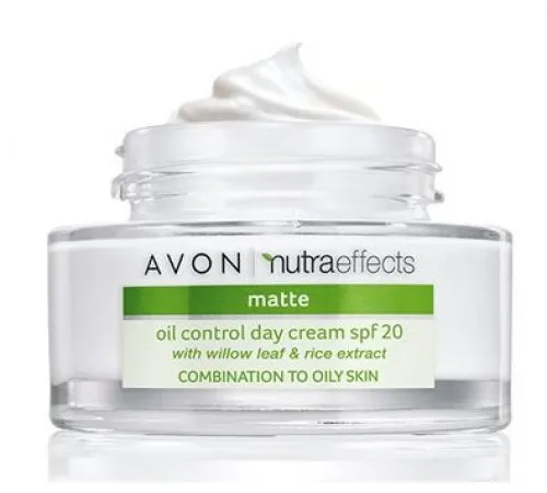 Матирующий дневной крем для лица Avon Nutra Effects для Комбинированной и Жирной кожи 50 мл
