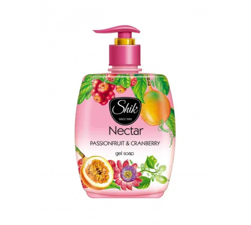 Рідке мило Шик Nectar Маракуйя та клюква з дозатором 300 мл Рідке мило Шик Nectar Маракуйя та клюква з дозатором 300 мл