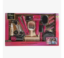 Набір перукаря 626026 Shiny Hair Salon 17 аксесуарів, стайлер, фен видуває повітря