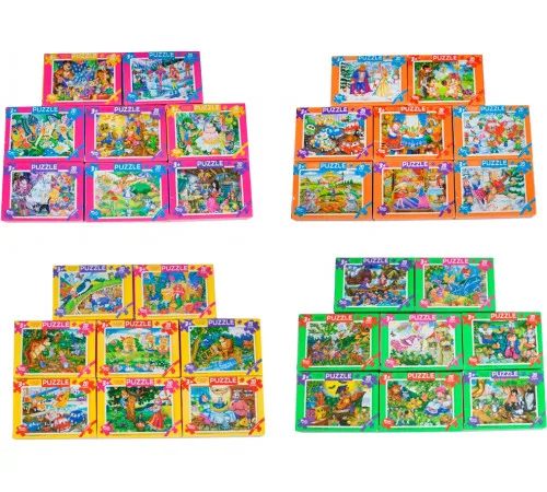 Пазли Danko Toys 20 елементів в асортименті