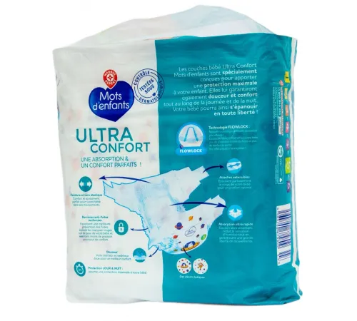 Підгузки Mots d’enfants Ultra Confort 5 (11-25кг) 23 шт Підгузки Mots d’enfants Ultra Confort 5 (11-25кг) 23 шт