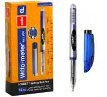 Ручка кулькова Cello Writo-meter Синя 10 км