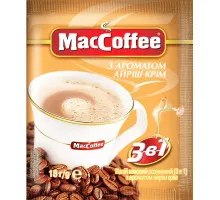 Напій кавовий розчинний MacCoffee 3в1 Айріш крім 18 г