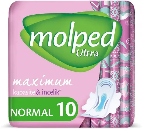 Гигиенические прокладки Molped Ultra Normal 10 шт Гигиенические прокладки Molped Ultra Normal 10 шт