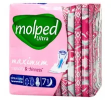 Гігієнічні прокладки Molped Ultra Night Extra Long  7шт
