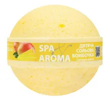 Детская солевая бомбочка для ванны Bioton Spa&Aroma Сладкое Манго 75 г