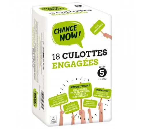 Подгузники-трусики Change Now! 5 (12-18кг) 18 шт Подгузники-трусики Change Now! 5 (12-18кг) 18 шт