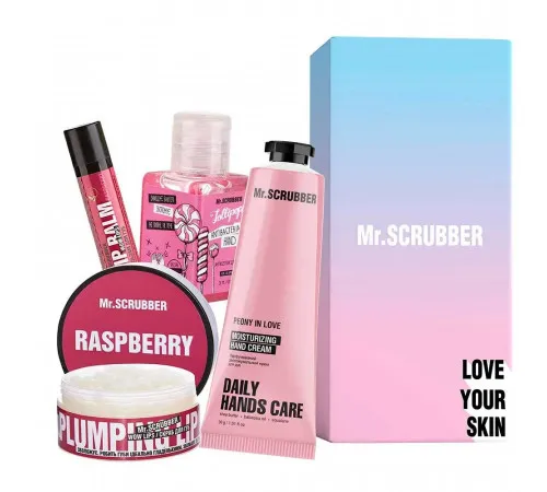 Подарочный набор женский Mr.Scrubber Sweet Raspberry Подарочный набор женский Mr.Scrubber Sweet Raspberry