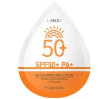 Отбеливающий солнцезащитный крем Laikou SPF 50+ 2 г
