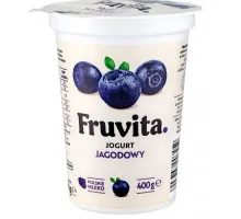 Йогурт Fruvita Чорниця 400 г