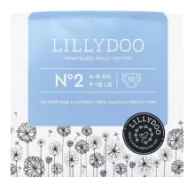 Подгузники Lillydoo 2 (4-8 кг) 10 шт