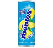 Напій Mentos Lemon & Mint ж/б 240 мл