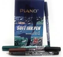 Ручка масляна Piano Soft Ink Pen РТ-1153-В 0.5 мм синя