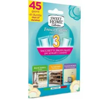 Ароматизатор для гардероба в пластинах Sweet Home Fresco Cotone 3 шт