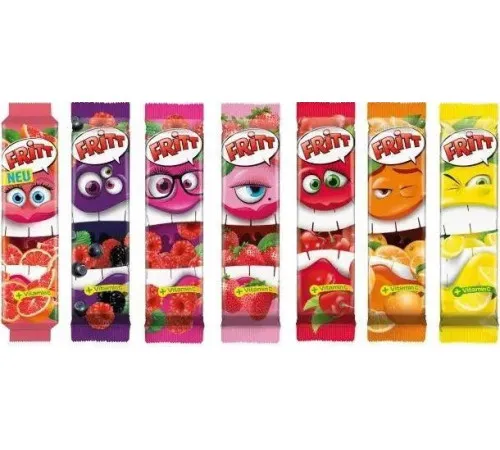 Жевательные конфеты Fritt 70 г микс