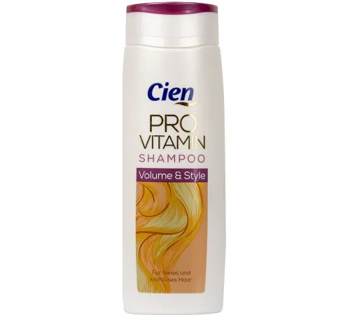 Шампунь для волосся Cien Provitamin Volume & Style 300 мл Шампунь для волосся Cien Provitamin Volume & Style 300 мл