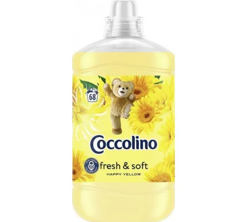 Кондиціонер для білизни Coccolino Happy Yellow 1700 мл
