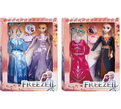 Кукла D 1206 Freeze II (серьги, сумочка, платье) Кукла D 1206 Freeze II (серьги, сумочка, платье)