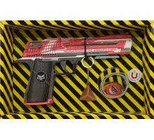 Гумкостріл дерев'яний DE-CR Desert Eagle Code Red