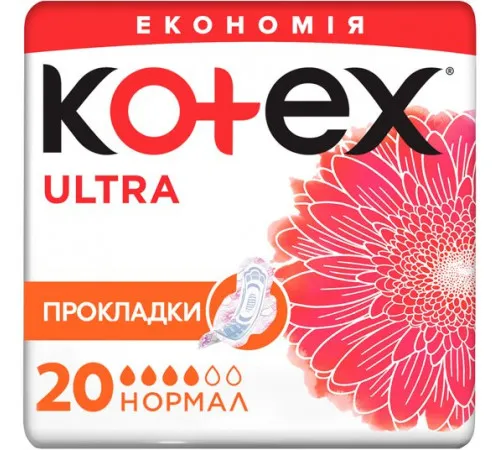 Гигиенические прокладки Kotex Ultra Dry Normal Duo 20 шт