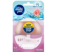 Гелевый подвесной блок Ambi Pur Wild rose & Pink grapefruit 55 мл