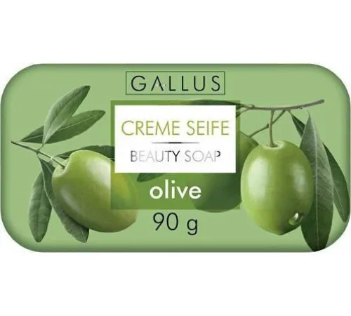 Мыло твердое Gallus Creme Seife Olive 90 г