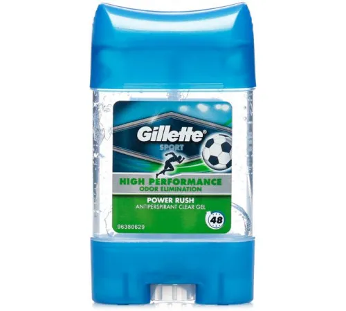 Гелевый дезодорант - антиперспирант Gillette Power Rush 70 мл Гелевый дезодорант - антиперспирант Gillette Power Rush 70 мл