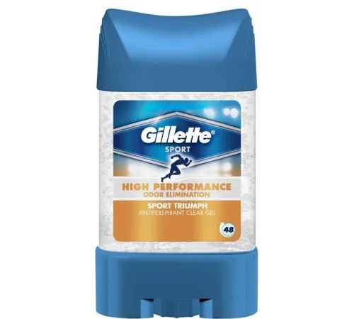 Гелевий дезодорант - антиперспірант Gillette Sport Triumph 70 мл Гелевий дезодорант - антиперспірант Gillette Sport Triumph 70 мл