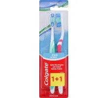 Зубна щітка Colgate Triple Action середньої жорсткості 1+1 шт