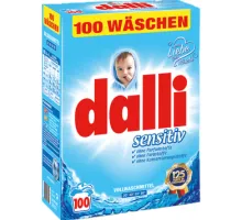 Стиральный порошок Dalli Sensitiv для детских вещей 6.5 кг 100 циклов стирки