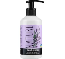 Крем для рук Bioton Cosmetics Nature з ефірною олією Лаванди з дозатором 300 мл