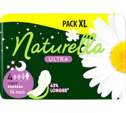 Гігієнічні прокладки Naturella Ultra Night 14 шт Гігієнічні прокладки Naturella Ultra Night 14 шт