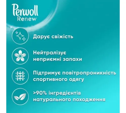 Гель для прання Perwoll Renew Refresh 2.880 л 48 циклів прання Гель для прання Perwoll Renew Refresh 2.880 л 48 циклів прання