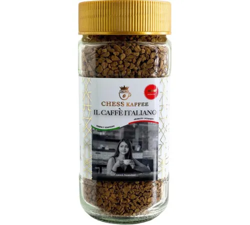 Кофе растворимый Chess Kaffee IL Caffe Italiano стекло 100 г Кофе растворимый Chess Kaffee IL Caffe Italiano стекло 100 г