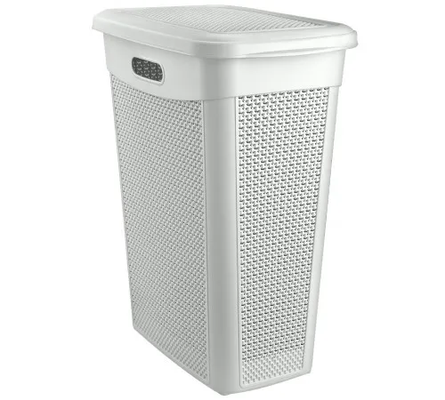 Корзина для білизни Drop Uсsan Plastik М-174 46х29х55 см 43 л Корзина для білизни Drop Uсsan Plastik М-174 46х29х55 см 43 л