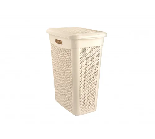 Корзина для білизни Drop Uсsan Plastik М-174 46х29х55 см 43 л Корзина для білизни Drop Uсsan Plastik М-174 46х29х55 см 43 л