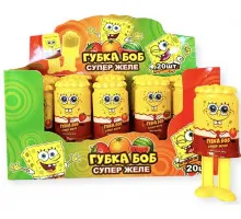 Фруктовое желе-игрушка Губка Боб 20 г