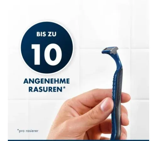 Бритви одноразові чоловічі Gillette Blue 3 Smooth 12 шт Бритви одноразові чоловічі Gillette Blue 3 Smooth 12 шт