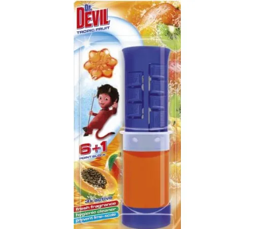 Точковий туалетний блок Dr.Devil Тропічний фрукт 45 мл Точковий туалетний блок Dr.Devil Тропічний фрукт 45 мл
