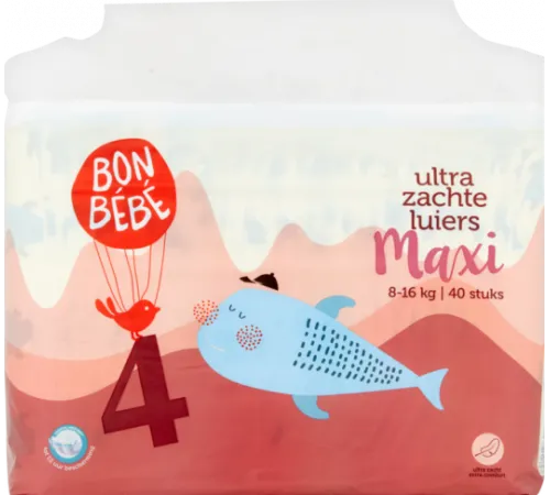 Подгузники Bonbebe размер 4 (8-16 кг) 40 шт Подгузники Bonbebe размер 4 (8-16 кг) 40 шт
