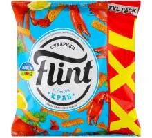 Сухарики пшенично-житні Flint зі смаком Краба 140 г
