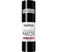 База під макіяж TopFace Skin Editor Matte Прозора і зменшуюча пори 002 31 мл